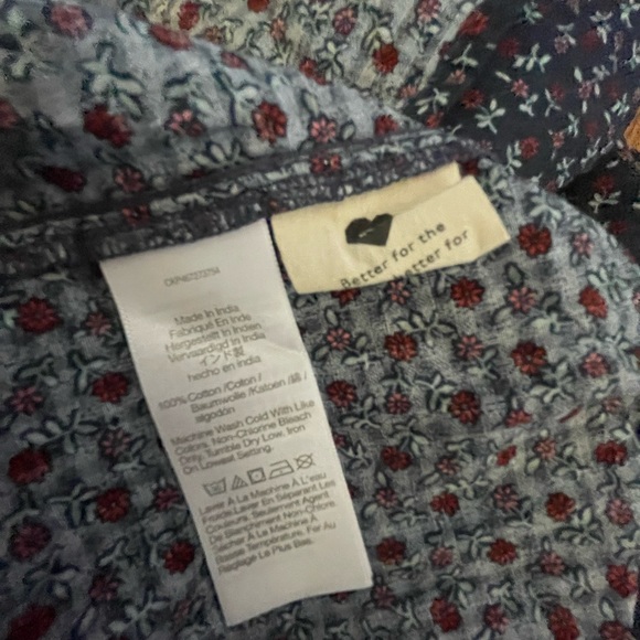 NWT Madewell Floral Top 1X - Picture 10 of 12